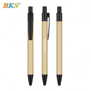 Customizable Logo Environment Stationery Plastic and Bamboo Ballpoint <b>Pen</b> 1.0mm Writing Width Acceptable - Product Image 2