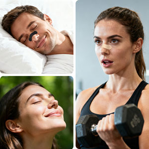 Patchs nasaux anti-ronflement pour un sommeil silencieux, favorise un repos plus profond pour vous et votre partenaire - Product Image 6