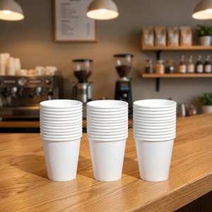 Gobelets en papier épais imprimés sur mesure, gobelets pour boissons de qualité alimentaire, gobelets jetables pour thé et bubble tea - Product Image 1