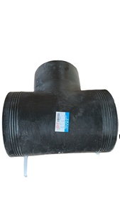 Ef Chất lượng cao sdr11 Electro Fusion HDPE <span class=keywords><strong>Tee</strong></span> bằng phụ kiện đường ống 200mm T200 dn200 trung loại - Product Image 2