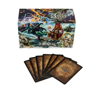 Présentoir de rangement de cartes arc-en-ciel de qualité supérieure personnalisé <span class=keywords><strong>Booster</strong></span> de feuille holographique Emballage de cartes à collectionner d'anime - Product Image 3