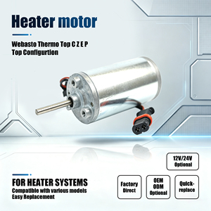 Moteur de ventilateur d'air de combustion 12V 24V 92054A pour <span class=keywords><strong>Webasto</strong></span> <span class=keywords><strong>Thermo</strong></span> <span class=keywords><strong>Top</strong></span> <span class=keywords><strong>C</strong></span> Z E P, Pièces de rechange pour chauffage de stationnement diesel - Product Image 1