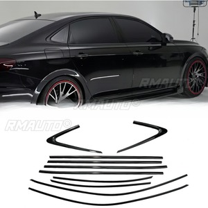 Bande décorative pour fenêtre de voiture, cadre de porte extérieur en acier inoxydable pour Volkswagen Passat 2019 – 2022, Kit carrosserie, accessoires de voiture - Product Image 4