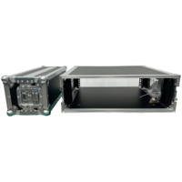 Boîtier de transport 3U pour amplificateur OEM/ODM personnalisé de haute qualité, étanche IP67, avec portes avant/arrière fusionnables, accessoires en zinc bleu