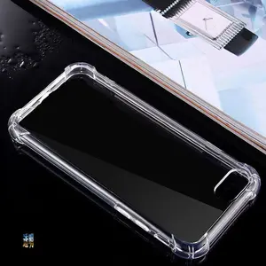 Nuovo prodotto 2in1 acrilico TPU paraurti Airbag Design antiurto trasparente custodia rigida per cellulare Cover posteriore per LG K10 / K410