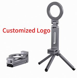 Soporte de Trípode Plegable y Ajustable X920, Rotación Universal de 360°, Soporte Magnético para Teléfono con Logotipo Personalizado Promocional para iPhone 15 - Product Image 2