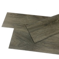 Rabot en vinyle de mm, similaire à du bois gris, avec couche d'attache lvt, en pvc, sans colle, sol flexible en plastique, populaire