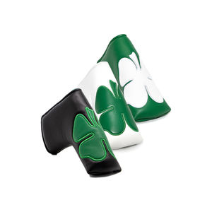 Hot Selling Magnetic Closure Golf Headcovers Embroidered Printing Logo Premium Leather Golf Blade <b>Putter</b> <b>Cover</b> - Product Image 5