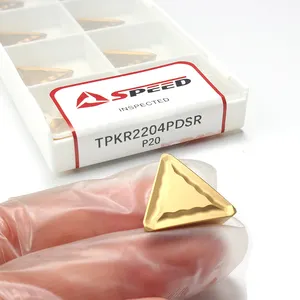 厂家直销可转位三角机床刀具TPKN2204 TPKR1603 SPKN1203传统数控碳化钨铣削刀片