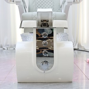 Fauteuil de pédicure électrique inclinable avec système de jets d'hydrothérapie pour salon, spa des ongles, soins des pieds et massage - Product Image 5