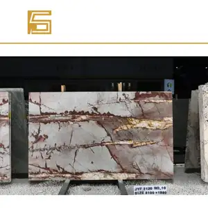 natural stone tiles exotic fusion granite dark brown quartziite countertop slabs