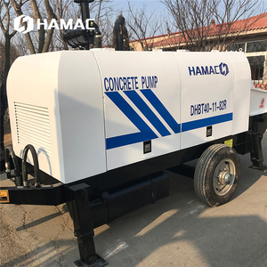 مصغرة صغيرة مقطورة ملموسة رغوة آلة ملموسة مع قطع غيار المضخة المحمولة مضخات الخرسانة - Product Image 3