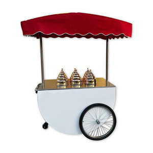 <span class=keywords><strong>MEHEN</strong></span> MR4 MR6 MR8 chariots mobiles pour popsicle et crème glacée chariot en fibre de verre pour dalle de jouets de rue - Product Image 3