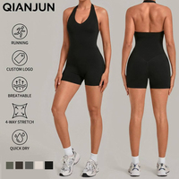 Vêtements de sport pour femmes, combinaison de yoga une pièce, vêtements de sport pour la salle de sport, combinaison de sport, combinaison à bretelles, combinaison de course et de yoga