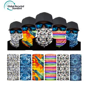 Bandana tubulaire sans couture anti UV pour Halloween, couvre-chef, <span class=keywords><strong>cache</strong></span>-<span class=keywords><strong>cou</strong></span> personnalisé de <span class=keywords><strong>montagne</strong></span> à usages multiples en soie de lait recyclé - Product Image 1
