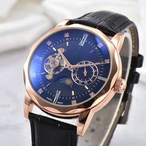 High Quality Waterproof <strong>Skeleton</strong> <strong>Mechanical</strong> Watch Leather Strap Automatic <strong>Mechanical</strong> Watch Fashion Casual Business Men's <strong>Clock</strong> - Product Image 6