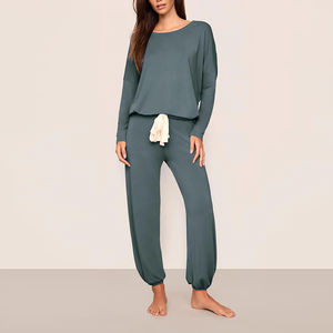 Модальные женские пижамы для сна, одежда из модала и спандекса, экологичная ночная одежда для женщин, домашняя одежда для отдыха - Product Image 2