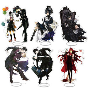 Supporto per accessori anime - Black Butler, Sebastian e Ciel, decorazione da scrivania, ornamento creativo in acrilico per <span class=keywords><strong>il</strong></span> campus - Product Image 1