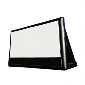 Écran de cinéma gonflable extérieur grand format en PVC imperméable sur mesure avec pompe à air électrique - Product Image 4