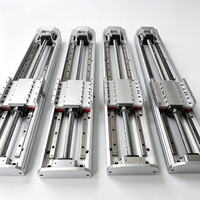 Módulo Lineal de Husillo de Bolas Semicerrado HTH12A, Actuador de Precisión de Eje Único para Robot, Perfil de Aluminio para Automatización CNC