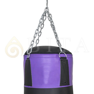 Sac de frappe de boxe lourd pour entraînement de fitness et de kick-boxing, avec chaîne de suspension, pour adultes et exercices en salle de sport - Product Image 3