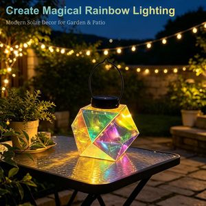 Lámpara Solar LED Iridiscente para Jardín, Colgante, Impermeable, Decorativa, para Patio, Camino, Venta al por Mayor - Product Image 2