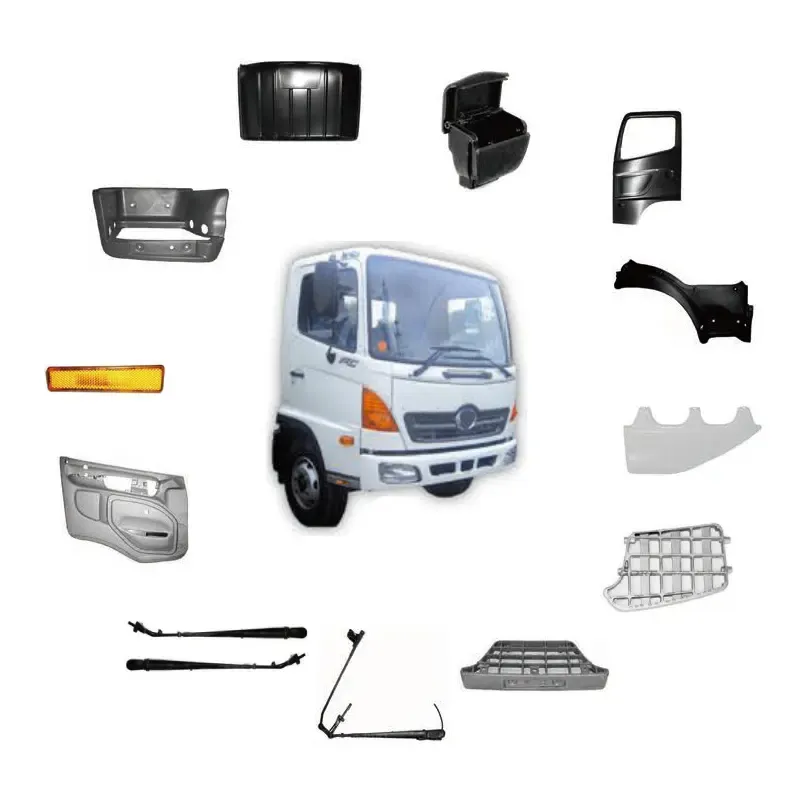 FOR hino truck spare parts for 300 / DUTRO TRUCK BODY PARTS over 100 items heavy duty truck parts