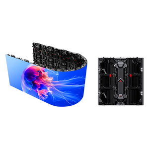 Indoor Outdoor Curved LED Video Wall Rental Screen 3.91mm <strong>Pixel</strong> Pitch 5-Year Warranty-Bendable Flexible <strong>Display</strong> for Events - Product Image 1