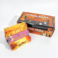 Jouet Squishy en PU en forme de barre de beurre Halloween, mignon et Kawaii, à récupération lente, pour la décompression, pour les 14 ans et plus, Marque JXC, Fournisseur en gros OEM ODM