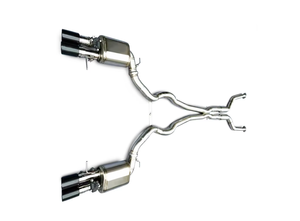 Para <span class=keywords><strong>BMW</strong></span> <span class=keywords><strong>M5</strong></span> E60 5.0L <span class=keywords><strong>V10</strong></span> modelo de motor 2003-2010, escape trasero de alto rendimiento para carreras, silenciador de escape de acero inoxidable 304. - Product Image 3