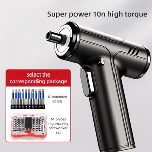 Destornillador Eléctrico Recargable de 10 Nm de Alto Torque, Inalámbrico, con 4 Velocidades Ajustables para el Montaje de Muebles - Product Image 2
