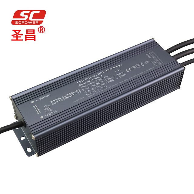 200W Waterproof Led Power Supply Constant Current Dali Dimmable Led Driver