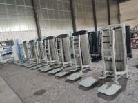 Machine professionnelle SK pour exercices de fessiers et extensions de jambes, équipement de musculation commercial avec sélecteur de poids pour salle de sport