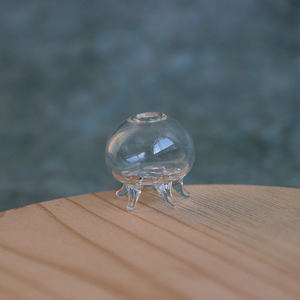 Nouveau design poisson <span class=keywords><strong>Marimo</strong></span> Moss Ball Bio Orb Bowl Terrarium avec Sea Fan Aqua Ecosphere Plante vivante Sphères géométriques en verre creux - Product Image 4