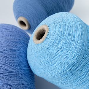 100# Latex + Polyester DTY Core Spun <b>Rubber</b> Covered Yarn <b>Ring</b> Spun S/Z Twist High Tenacity Dyed for Socks Knitting - Product Image 2