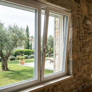 Fenêtre en aluminium moderne à ouverture basculante et à rotation : cadre fin, double vitrage en verre trempé, écoénergétique, vue panoramique - Product Image 6