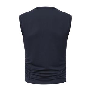 Débardeur <span class=keywords><strong>de</strong></span> sport décontracté OEM sans manches pour fitness, course, musculation, basketball – Maille respirante et séchage rapide, personnalisable - Product Image 3