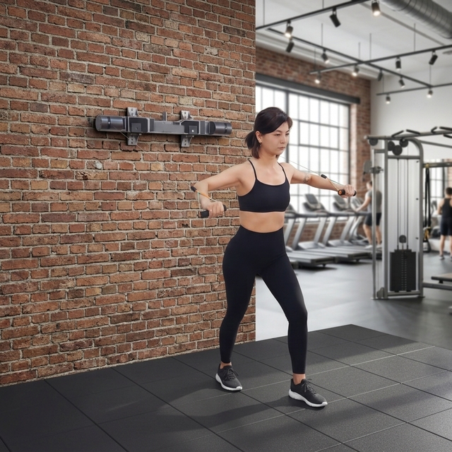 Wall Mounted Smart Gym Equipment Cable Machine for Home and Office Daily Workouts Versaltile Portable and Adjustable Hotsell