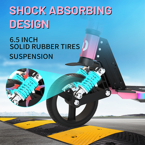 Scooter Eléctrico Plegable de 130W para Niños, Nuevo, 6.5 Pulgadas, Dos Ruedas, 14km/h, Alcance de 5-8km, UE/EE. UU./Reino Unido - Product Image 4