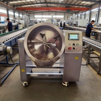 Mélangeur de sauce alimentaire, machine à bouilloire, chauffage à induction et à gaz, mélangeur planétaire basculant industriel, cuiseur à bouilloire à enveloppe