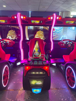 Meilleure Vente : Simulateur de Conduite HD à Cockpit, Machine d'Arcade de Course à Capteur de Mouvement, à Monnayeur, pour Centres Commerciaux et Salles d'Attractions