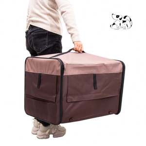 Factory Supply Portable Soft Sided Pet <b>Dog</b> Cat Cage Breathable Anti Scratch Mesh <b>Foldable</b> Pet <b>Dog</b> Cat Soft <b>Crate</b> - Product Image 3