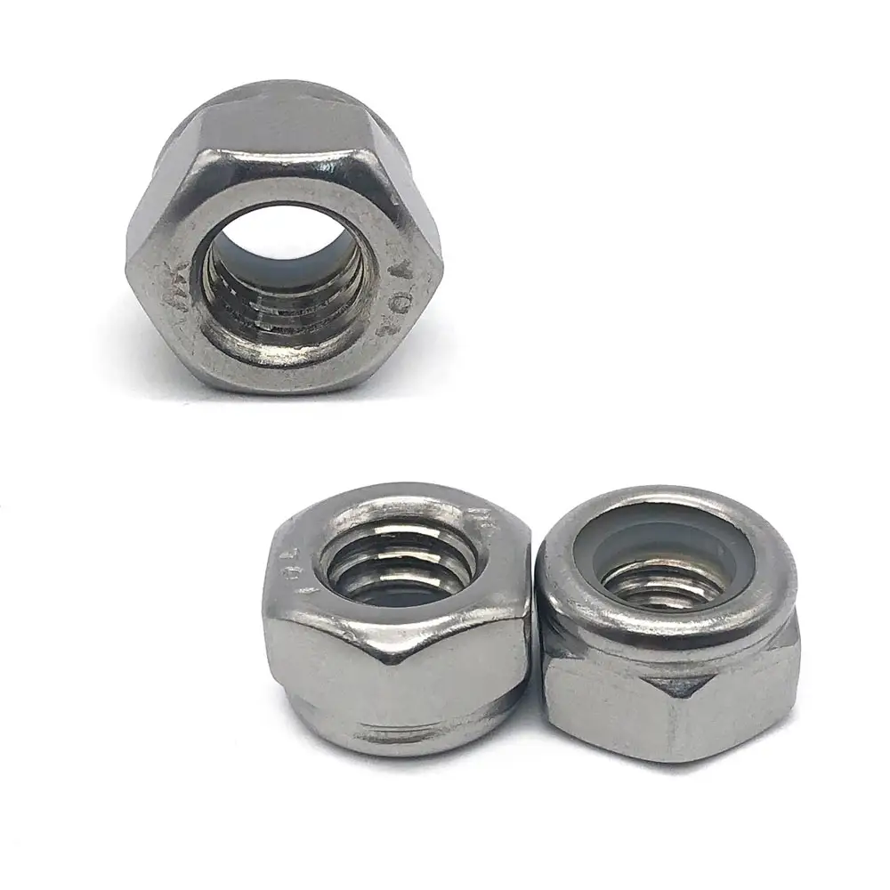 M12 Binx® Nuts Grade 5 Steel Zinc Plated Self Locking 12mm Lock Nut BZP 