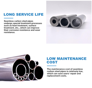 ASTM A106/AISI 1020 liền mạch ống thép carbon sch40 lịch trình 40 vòng phần hình dạng chất lỏng ứng dụng 6M 12m chiều dài có sẵn - Product Image 6