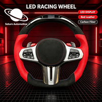 Volant personnalisé en cuir perforé avec jauge RPM pour BMW F et E Chassis F10 F12 F30 F20 F31 F36 F21 F22 F31 F32 M3 avec éclairage LED