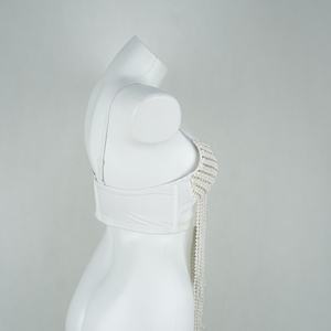 <span class=keywords><strong>Soutien</strong></span>-<span class=keywords><strong>gorge</strong></span> <span class=keywords><strong>bustier</strong></span> Performance Party avec longs pompons en perles - Product Image 5