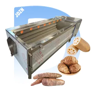 Otomatik soğan tatlı patates havuç soyma temizleyici patates soyma tatlı patates çamaşır makinesi