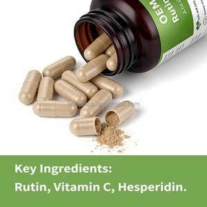 Capsules de dihydroquercétine OEM/ODM, capsules de rutine, complément alimentaire, favorise un système immunitaire sain, restaure l'énergie - Product Image 4