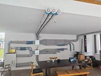 Système de ventilation ERV à faible bruit avec récupération de chaleur Unité de ventilation à récupération d'énergie MENRED pour la climatisation domestique