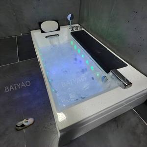 Mejor precio garantizado Jacuzzi interior <span class=keywords><strong>Spa</strong></span> Sala de estar Lazy <span class=keywords><strong>Spa</strong></span> <span class=keywords><strong>Paris</strong></span> Jaccuzzier Función de masaje para 1 persona - Product Image 5